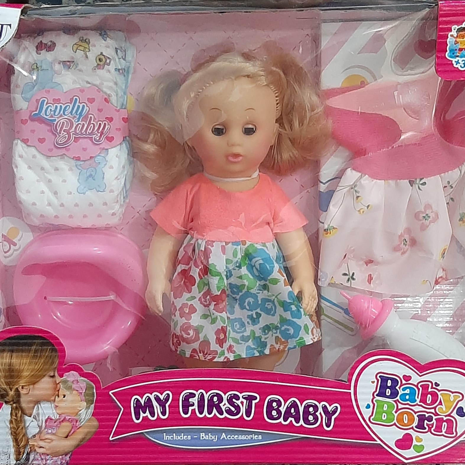 اسباب بازی عروسک پستونکی پوشکی  عروسک اسباب بازی  موزیکال عروسک پوشکی عروسک جیشی