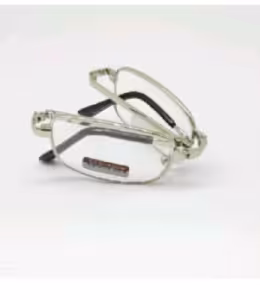 عینک طبی تاشو با قابلیت تعویض عدسی های طبی نمره دار