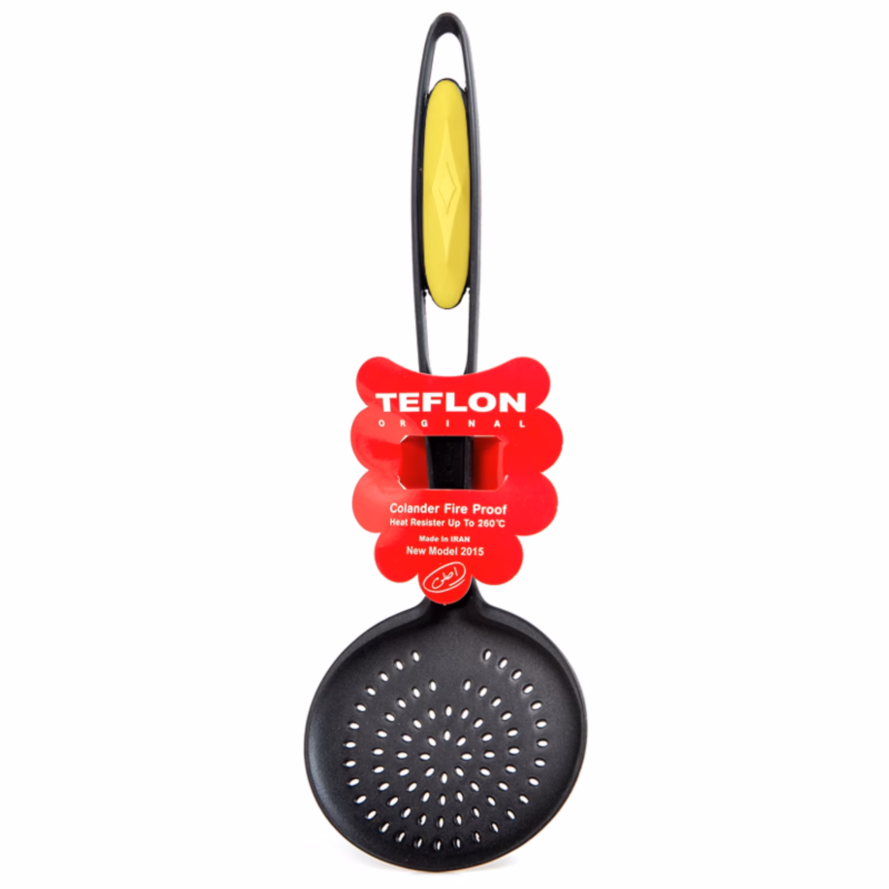 کفگیر سرو برنج تفلون مدل TFL1001 رنگ زرد