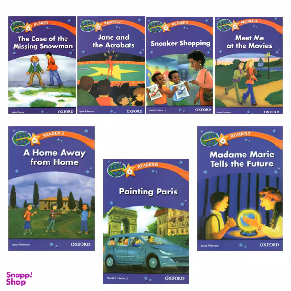 کتاب lets Go Readers 6 اثر Joann Dionne انتشارات آکسفورد مجموعه 7 جلدی