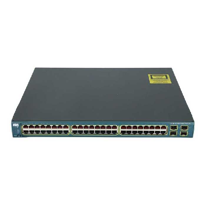 قیمت و خرید سوييچ 48 پورت سیسکو مدل WS-C3560-48PS-S | یاس ارتباط