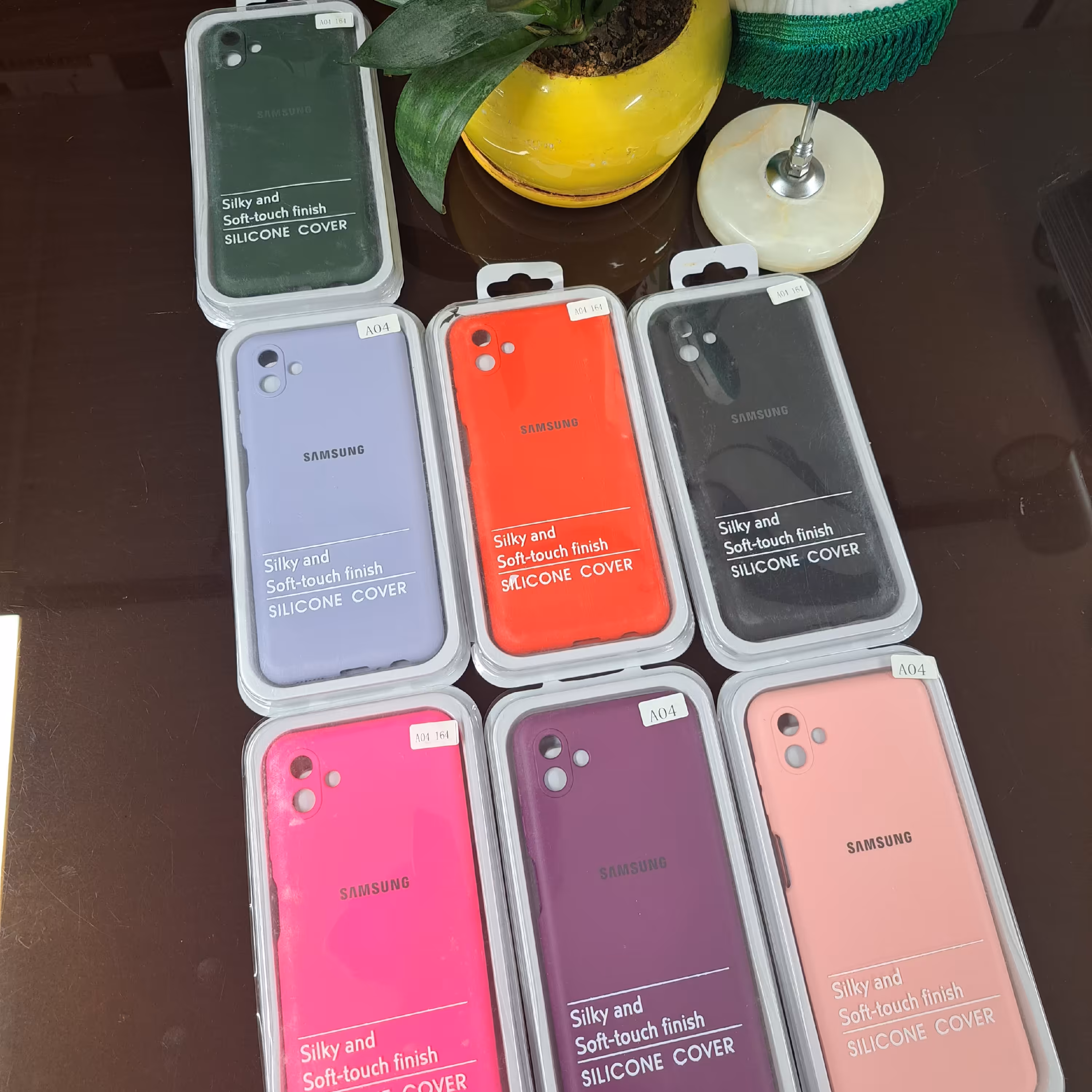 گارد (قاب)گوشی A04E سامسونگ مدل سیلیکونی کپی 