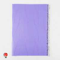 دفتر مشق 80 برگ سیمی رنگی آونگ بنفش