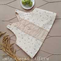 پیشبند ساحلی یا باغبانی دخترانه دورو قابل استفاده