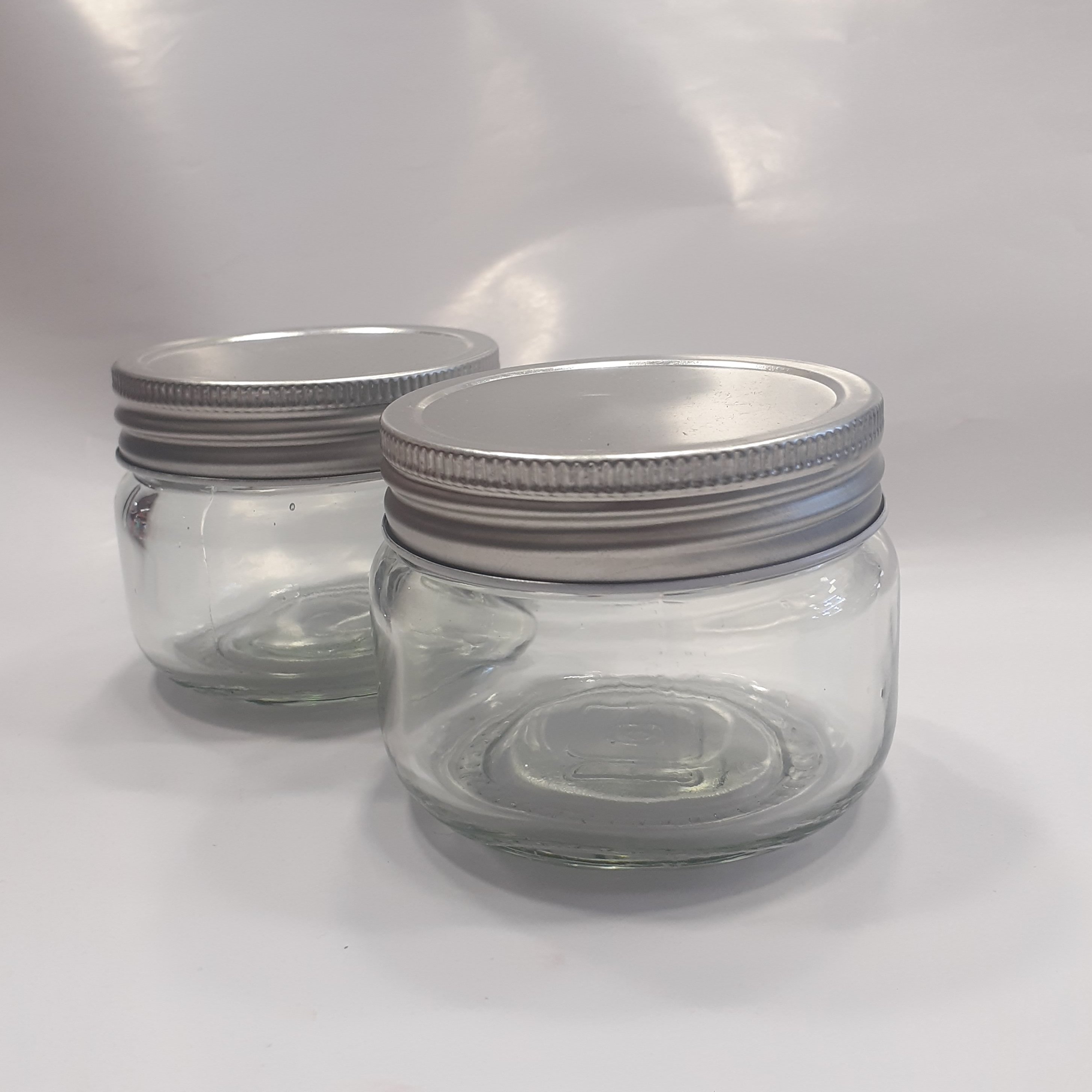 بانکه شیشه ای  درب کانتینری ارتفاع هفت سانتی