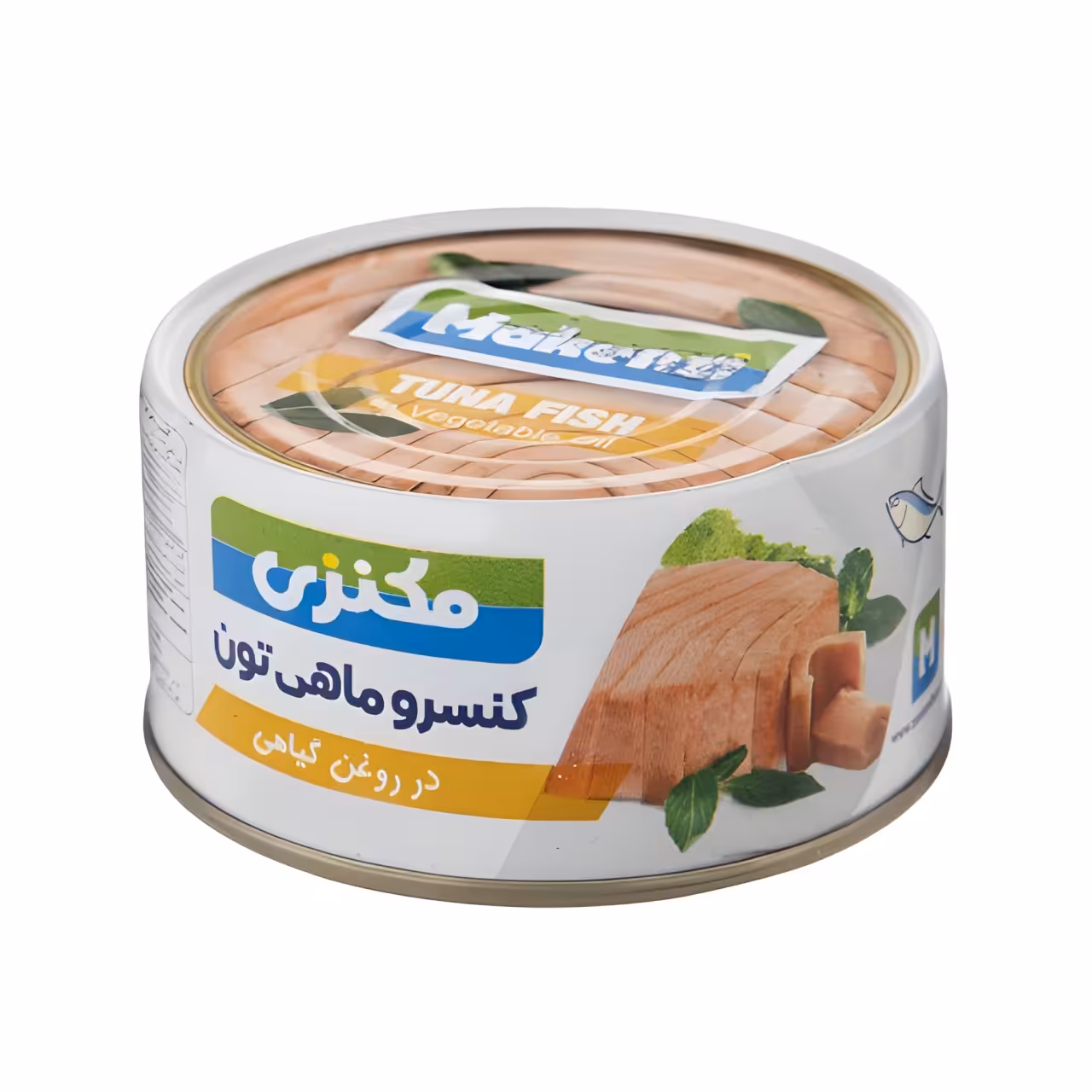 کنسرو ماهی تون در روغن گیاهی مکنزی حجم 180گرم