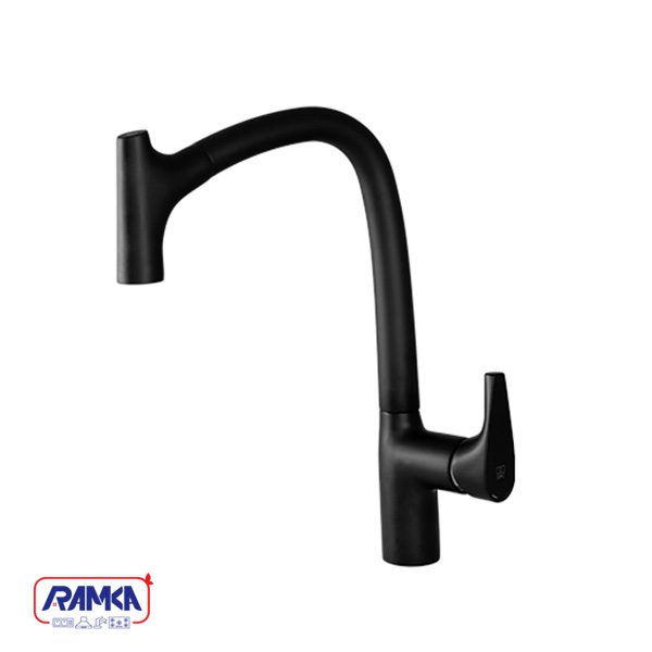 شیر آشپزخانه شاوری kwc مدل کرو مشکی