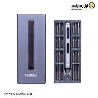 کیت پیچ گوشتی شارژی توسن قلمی 3.7 ولت 50 پارچه مدل 9001