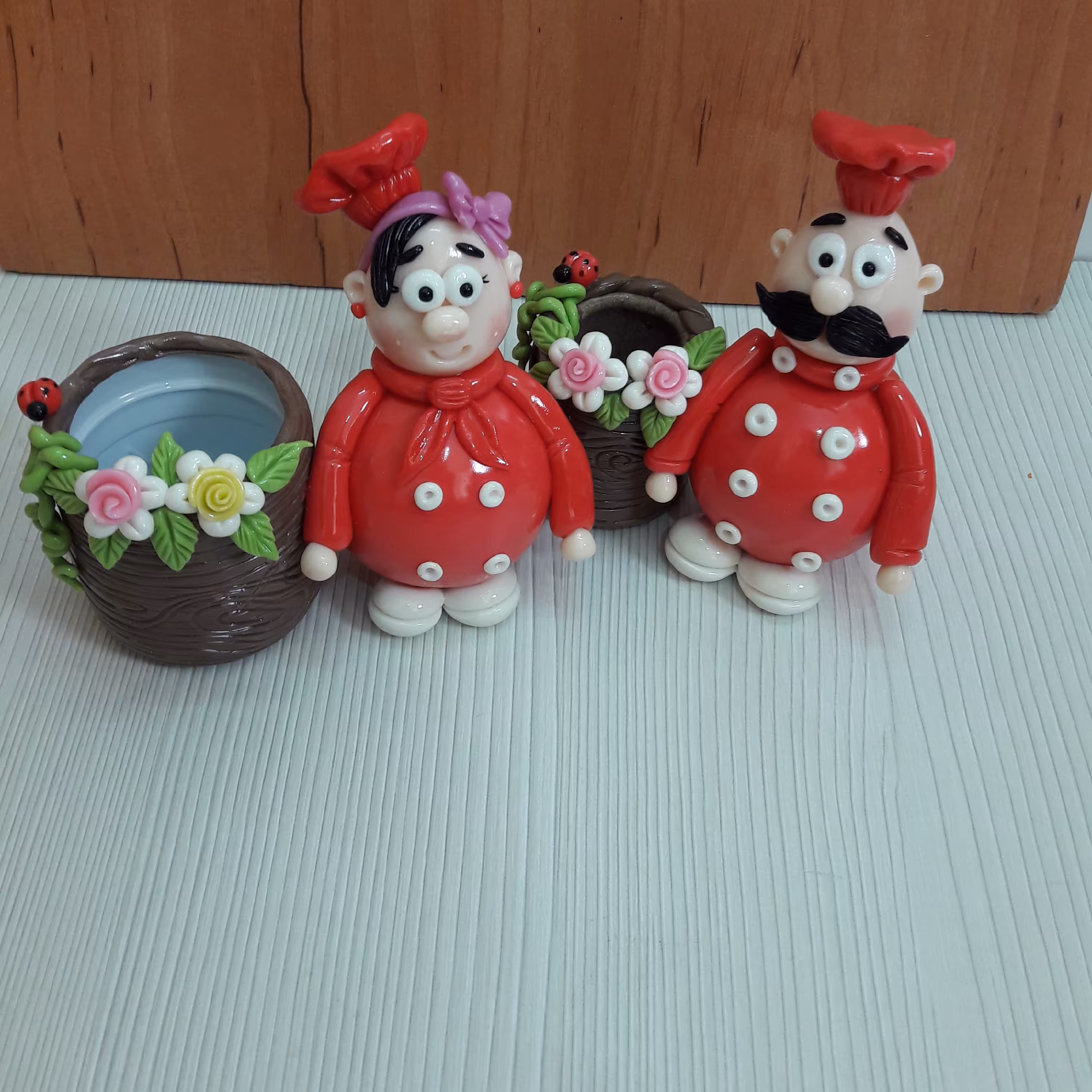 ست جاخلالی خمیری اقا و خانم سراشپز