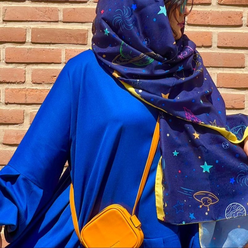 شال نخی طرح کهکشان