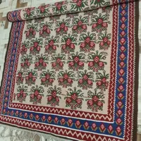 گلیم زیبا طرح گل
