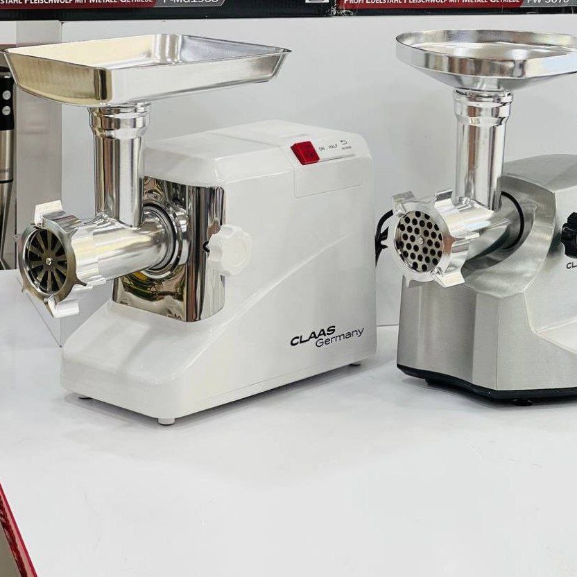 چرخ گوشت هم بدنه استیل و هم بدنه پلاستیک درجه یک فشرده 