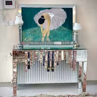 تابلونقاشی اینه کاری ابعاد100در70