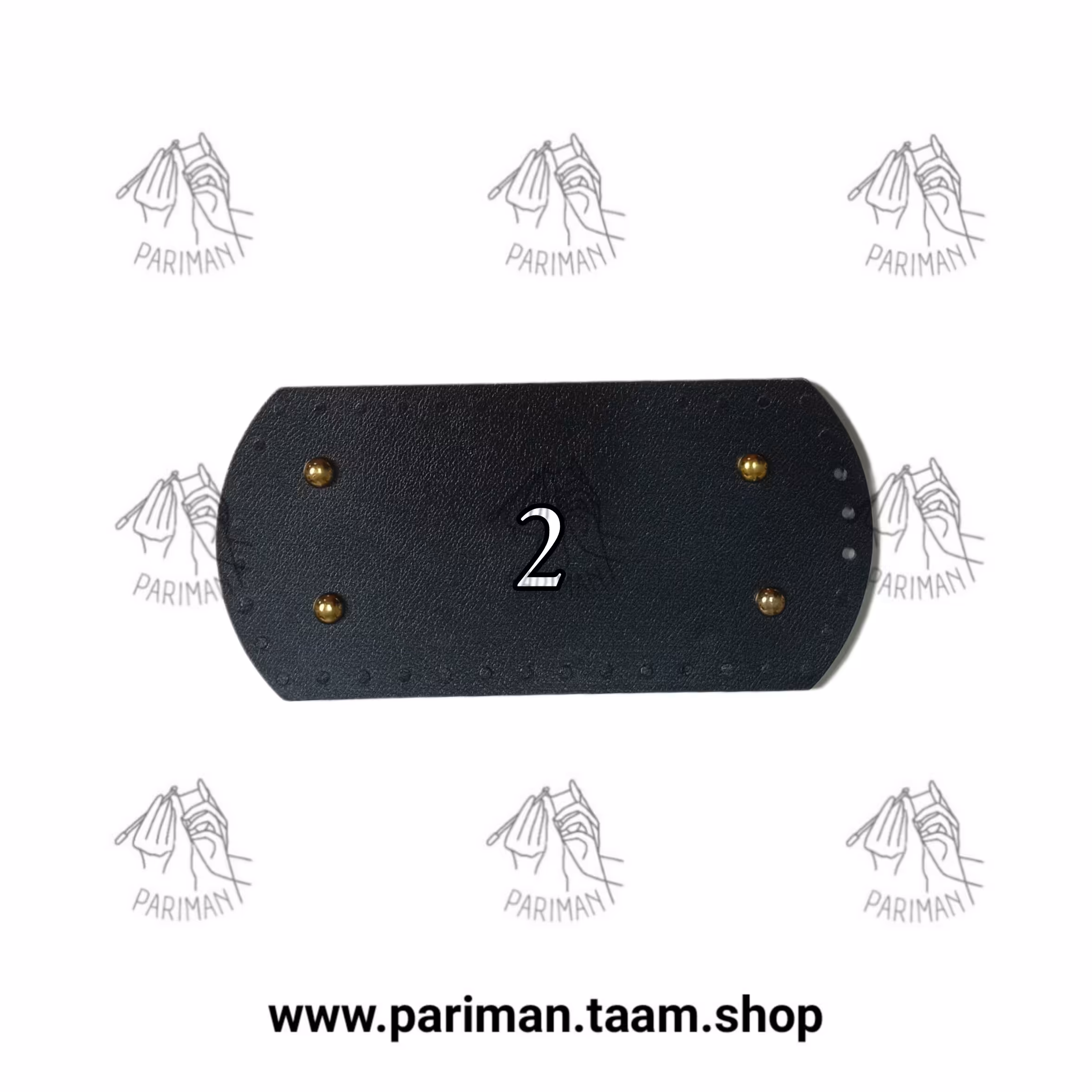 کفی چرمی کیف‌25*12پایه دار