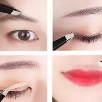 موچین فیشر اصلی ضدزنگ با دقت بالا مخصوص اصلاح ابرو و موهای زائد