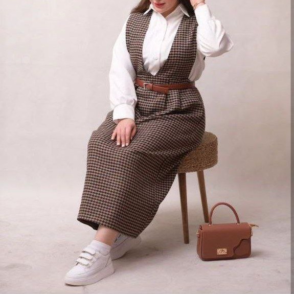ست سارافون و شومیز زنانه و دخترانه مدل نوشین