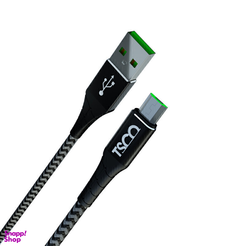 کابل تبدیل USB به MicroUSB تسکو مدل TCA104 طول 1 متر