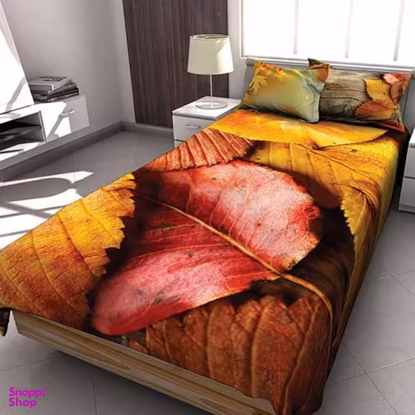 سرویس روتختی مدل پاییزی یک نفره 5 تکه