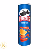 چیپس پرینگلز آبی با طعم کچاپ 165 گرمی pringles

