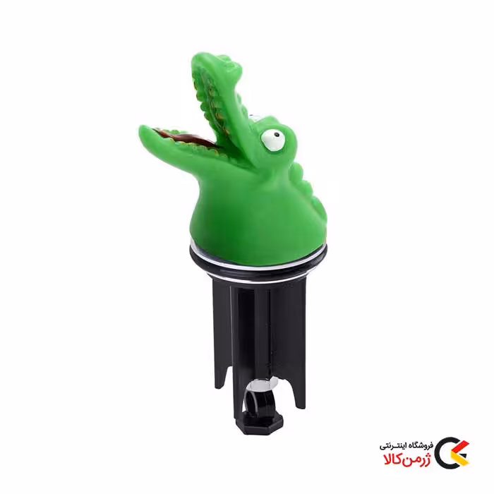 در پوش راه آب سه بعدی مدل Alligator برند ونکو طرح تمساح سبز