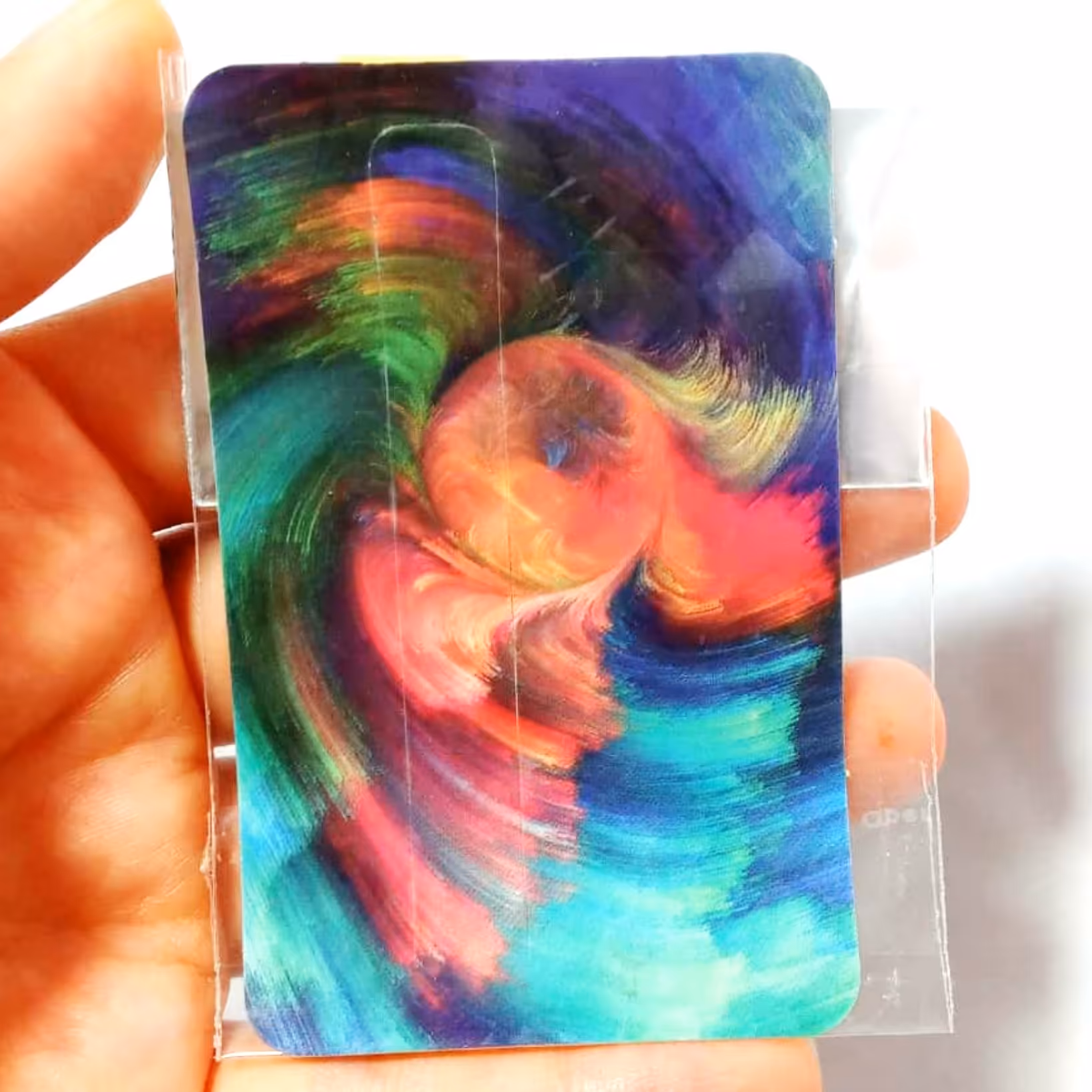 روکش کارت بانکی، برچسب کارت بانکی(طرح هفت رنگ)