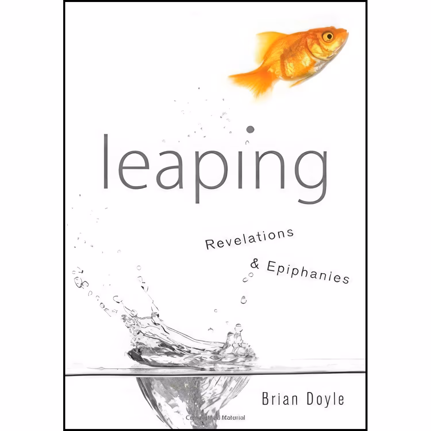 کتاب زبان اصلی Leaping اثر Brian Doyle