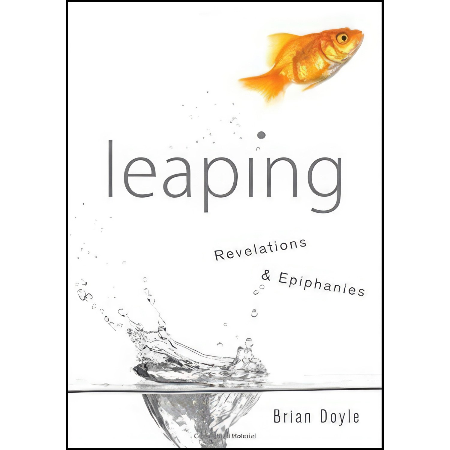 کتاب زبان اصلی Leaping اثر Brian Doyle