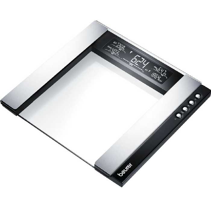 ترازوی شیشه ای دیجیتالی بیورر مدل BG55