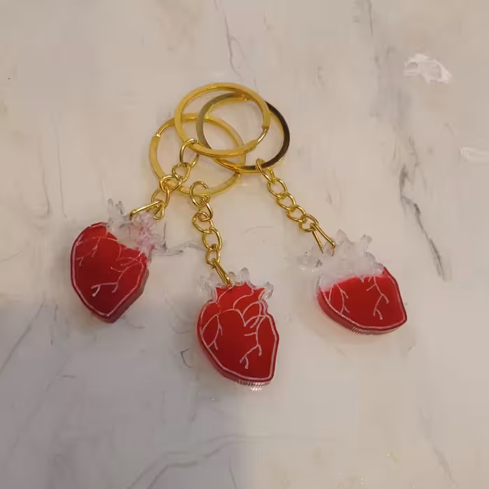 سرکلیدی قلب رزینی 