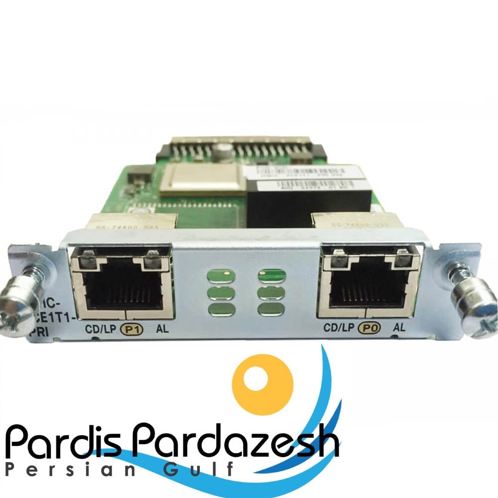 کارت ماژول سیسکو HWIC-2CE1T1-PRI