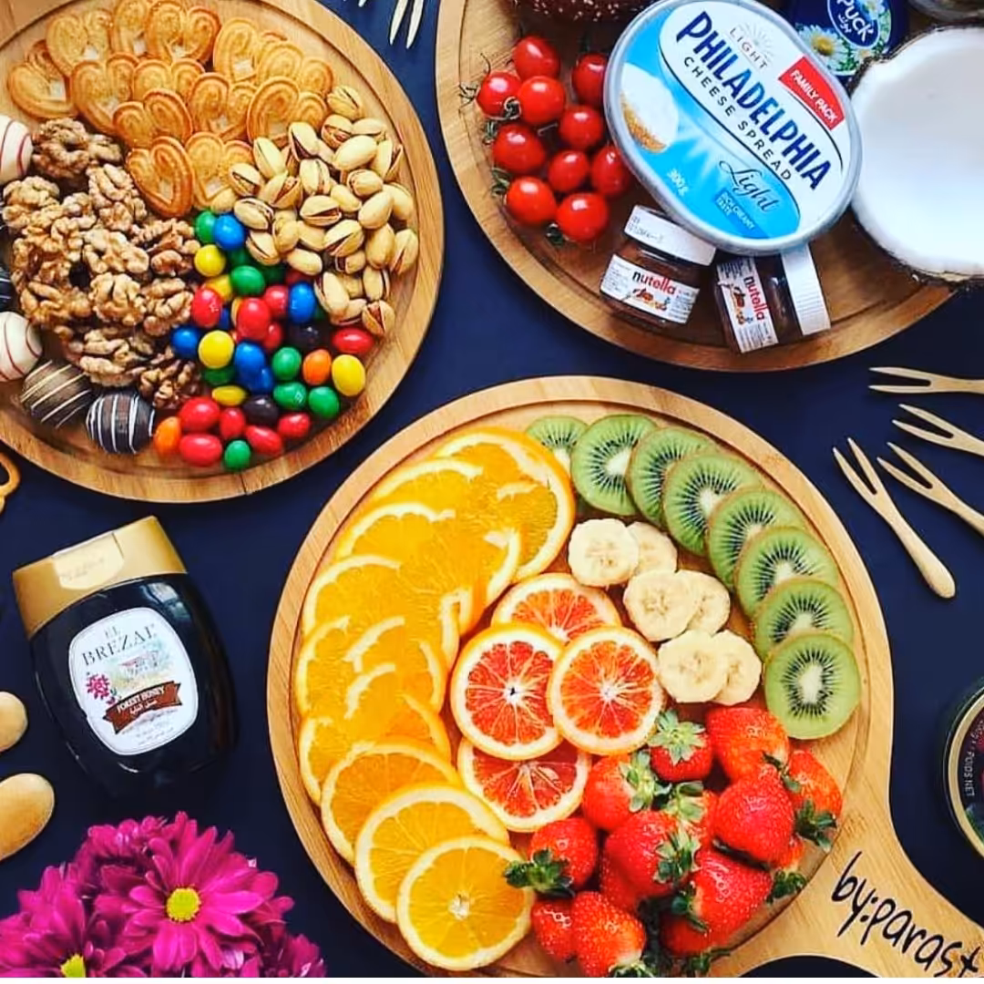 سینی سرو بامبو بزرگ