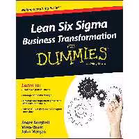 کتاب زبان اصلی Lean Six Sigma Business Transformation for Dummies انتشارات Wiley