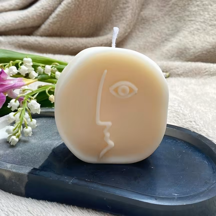 قالب سیلیکونی کوبیسم صورت دایره تک چهره