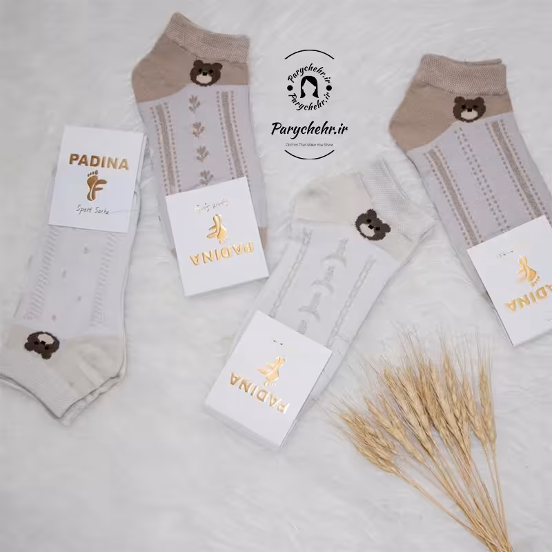 جوراب مچی طرح بافت