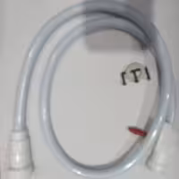 شلنگ توالت پلاستیکی نهرین با مهره گردان و تبدیل210