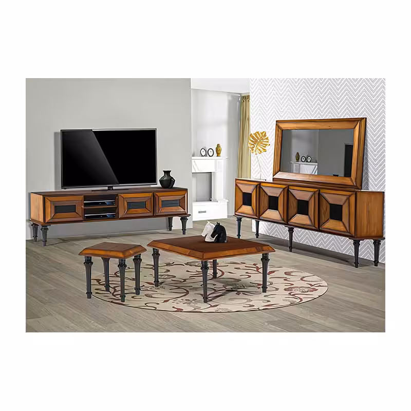 ست آینه کنسول و میز تلویزیون پاتریس