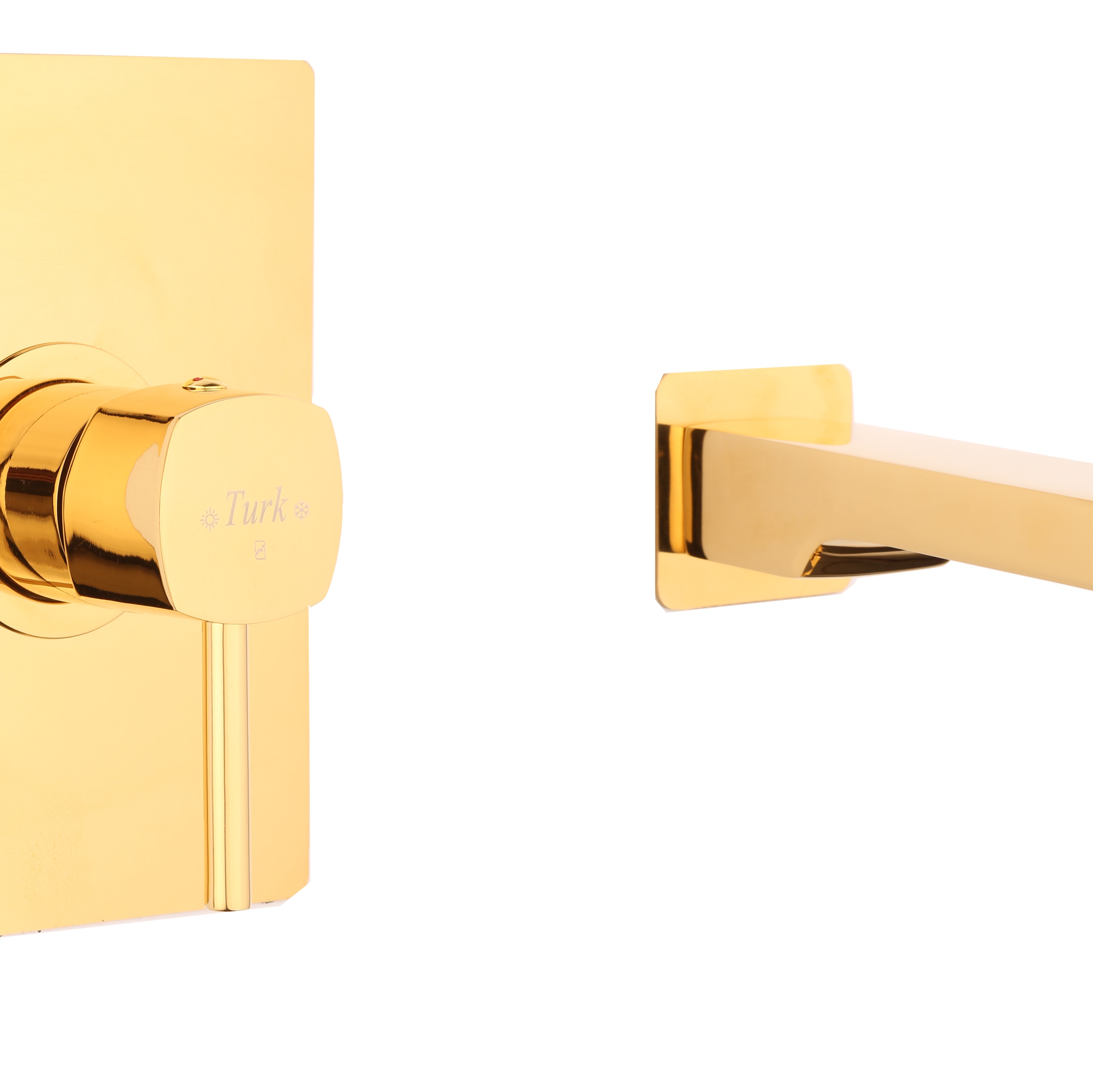 شیرآلات ترک سو روشویی توکار طلایی پترا تیپ 1