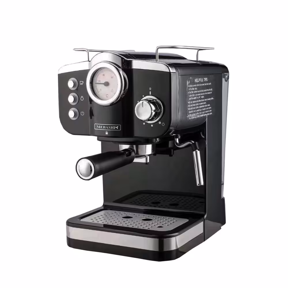 اسپرسوساز مباشی مدل ECM2015 رنگ مشکی
