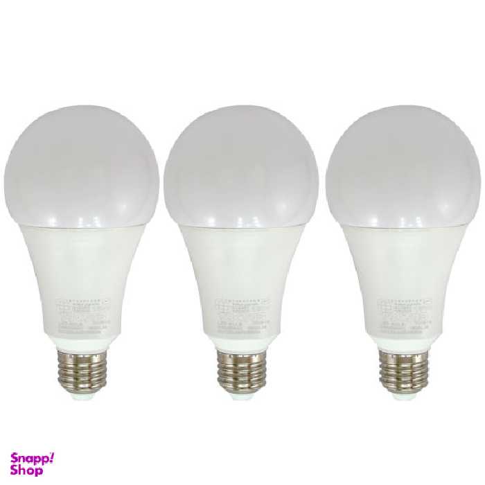 لامپ ال ای دی 18 وات تکتاب مدل SMD پایه E27 بسته 3 عددی