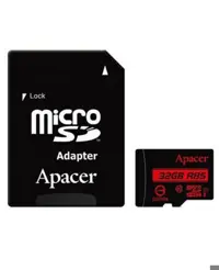 کارت حافظه اپیسر میکرو اس دی اچ سی 32 گیگابایت کلاس 10 مدل آر 85 با سرعت 85 مگابایت در ثانیه به همراه آداپتور تبدیل