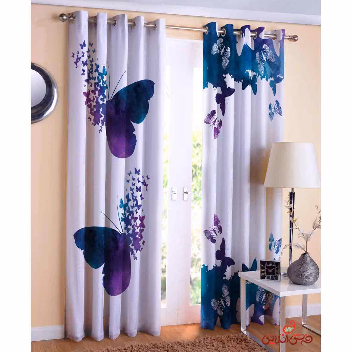 پرده 2عددی مدرن کد 2056