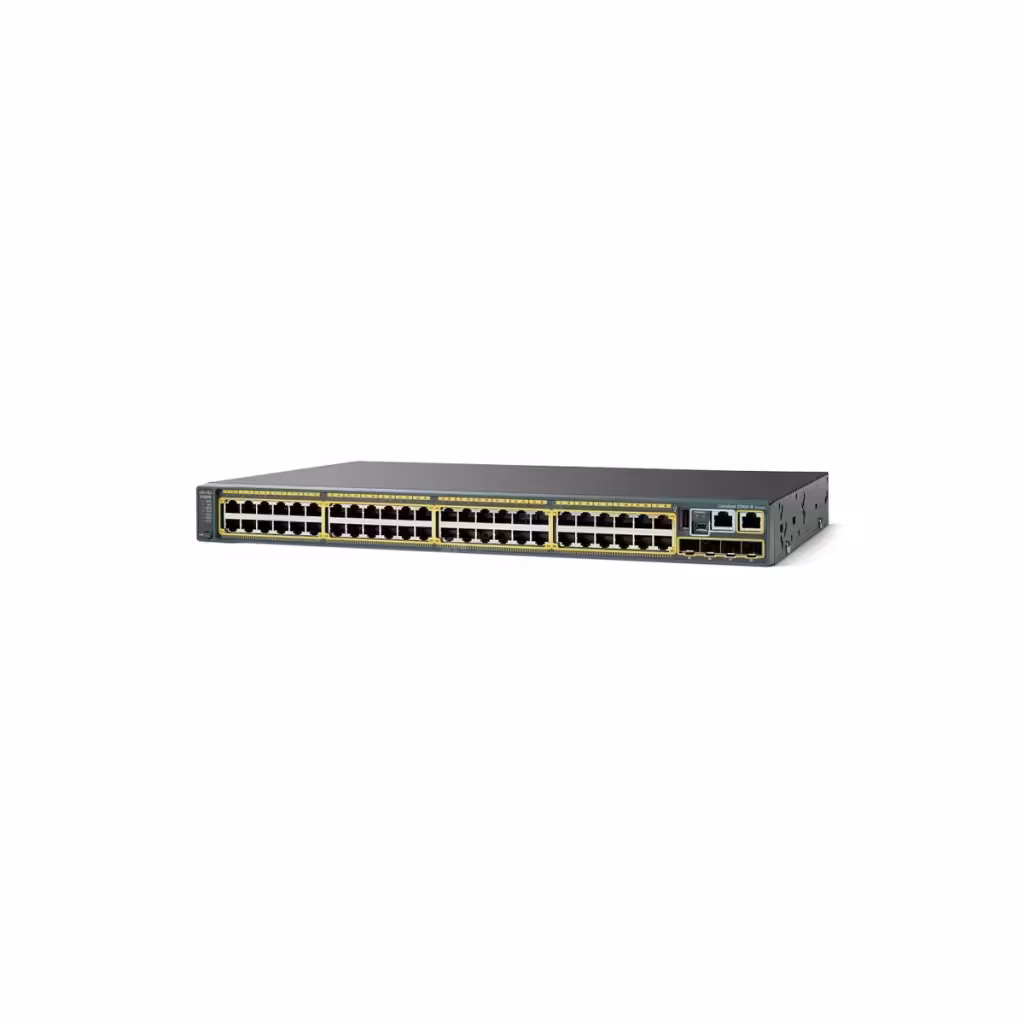 قیمت و خرید سوییچ شبکه 48 پورت   2 پورت SFP سیسکو مدل WS-C2960S-48TS-S | نت ران