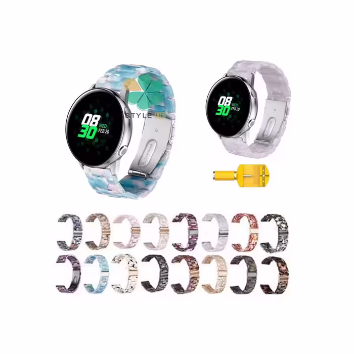 بند ساعت سامسونگ Samsung Galaxy Watch Active مدل رزینی