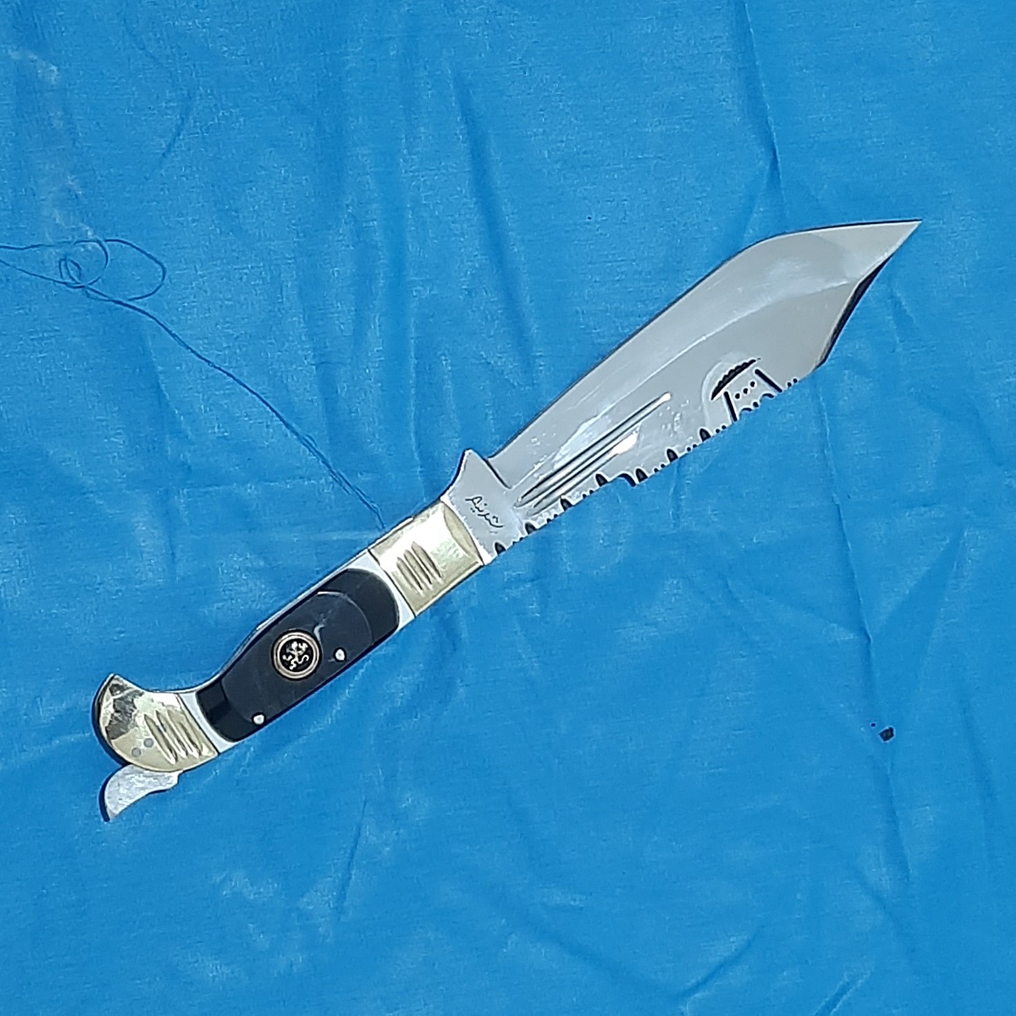 چاقو دنده ای فولادی (رشید نیا)