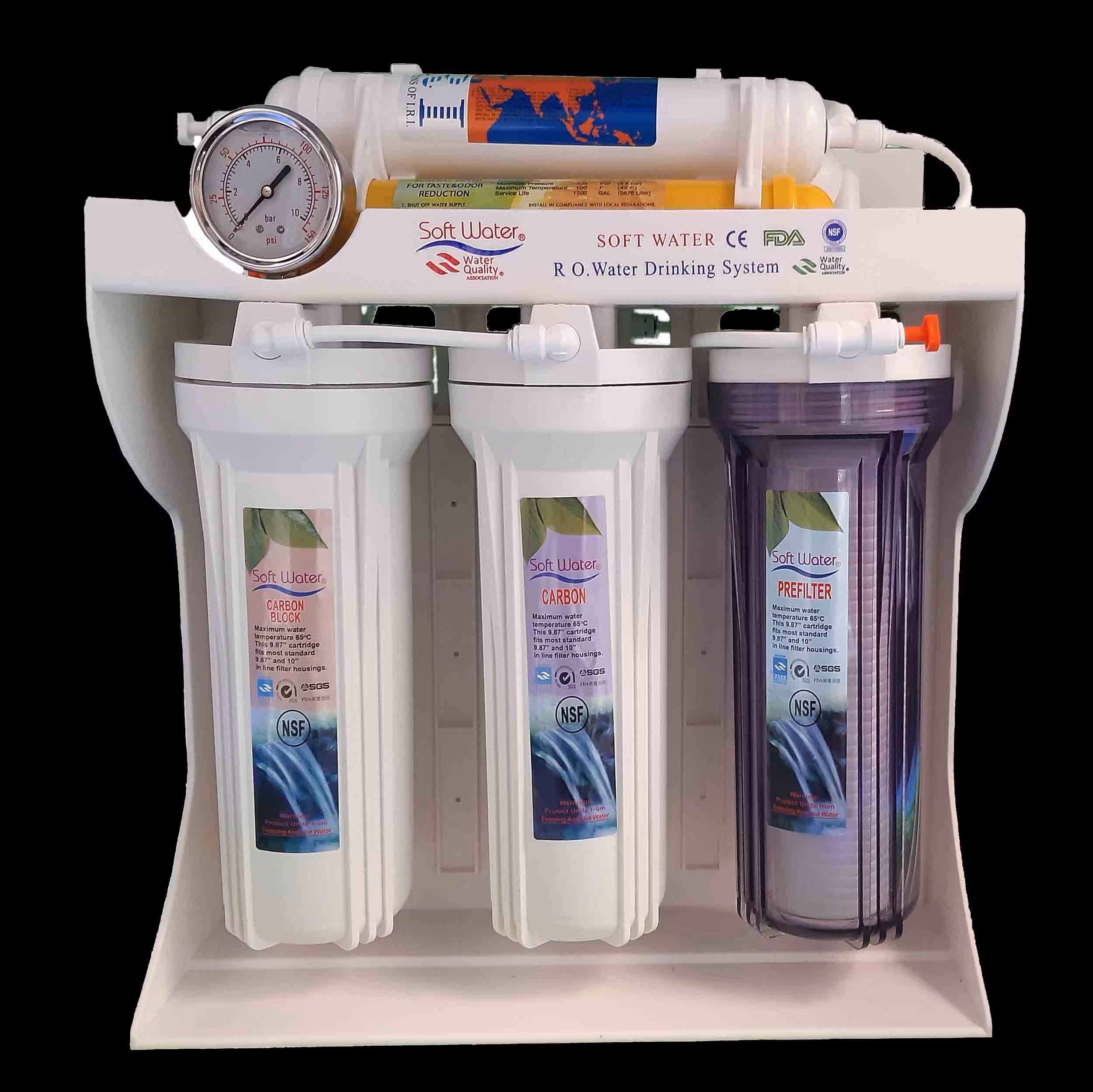 تصفیه اب خانگی 6 مرحله ای سافت واتر (Softwater)