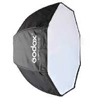 اکتا باکس چتری 120 سانتی متر گودگس GODOX 120CM PORTABLE OCTA UMBRELLA SOFTBOX FOR SPEEDLIGHT