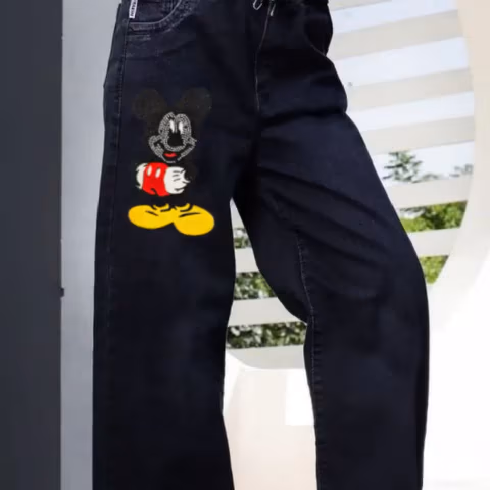 شلوار بگ دخترونه 