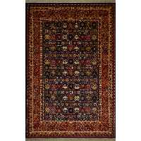 گبه ماشینی افرند زمینه آبی کد 727 (چهار متری)