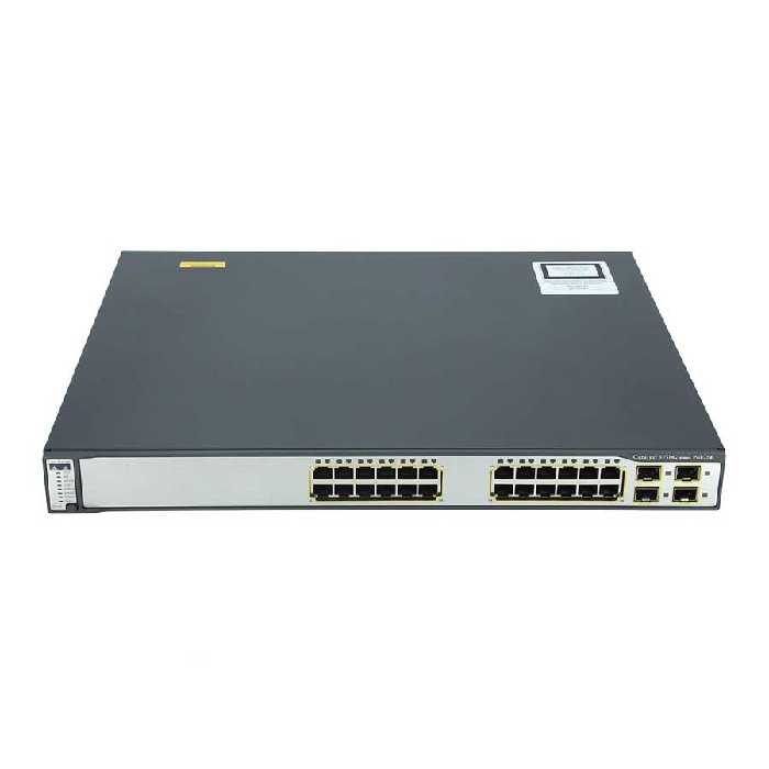 قیمت و خرید سوييچ 24 پورت سیسکو مدل WS-C3750G-24PS-E | یاس ارتباط