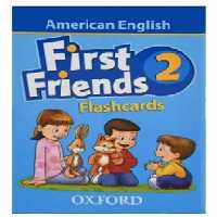 فلش کارت فرست فرندز2 American First Friends 2 flashcards
